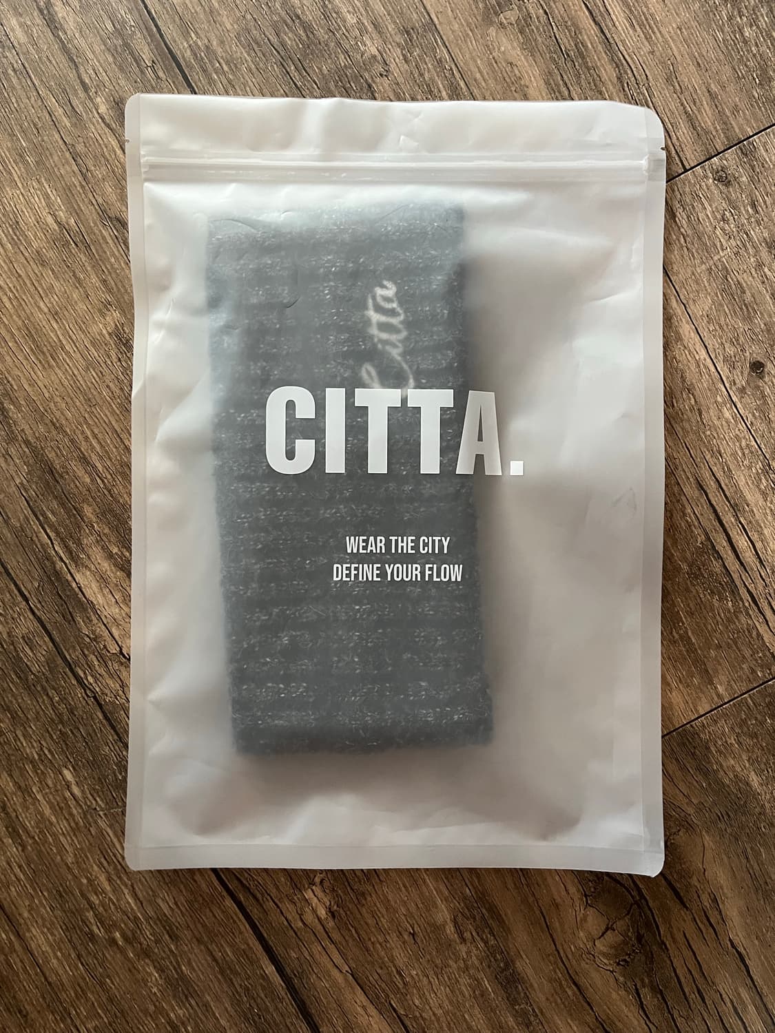 [새상품/당일배송] 씨타 시그니처 로고 니트 헤어밴드, 씨타 헤어밴드 상품이미지2