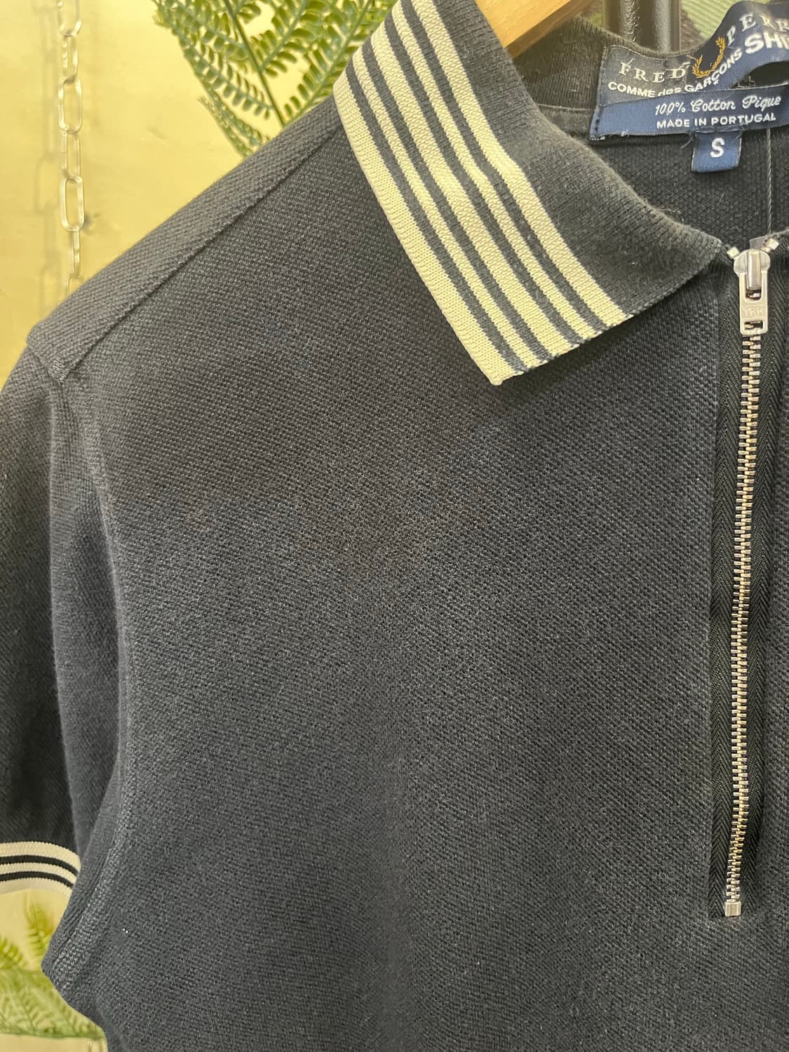 프레드페리 크레이프 피케 집넥 폴로셔츠 #csz748 상품이미지3