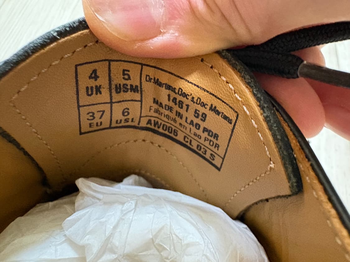 닥터마틴 1461 3홀 스무스 230 상품이미지7