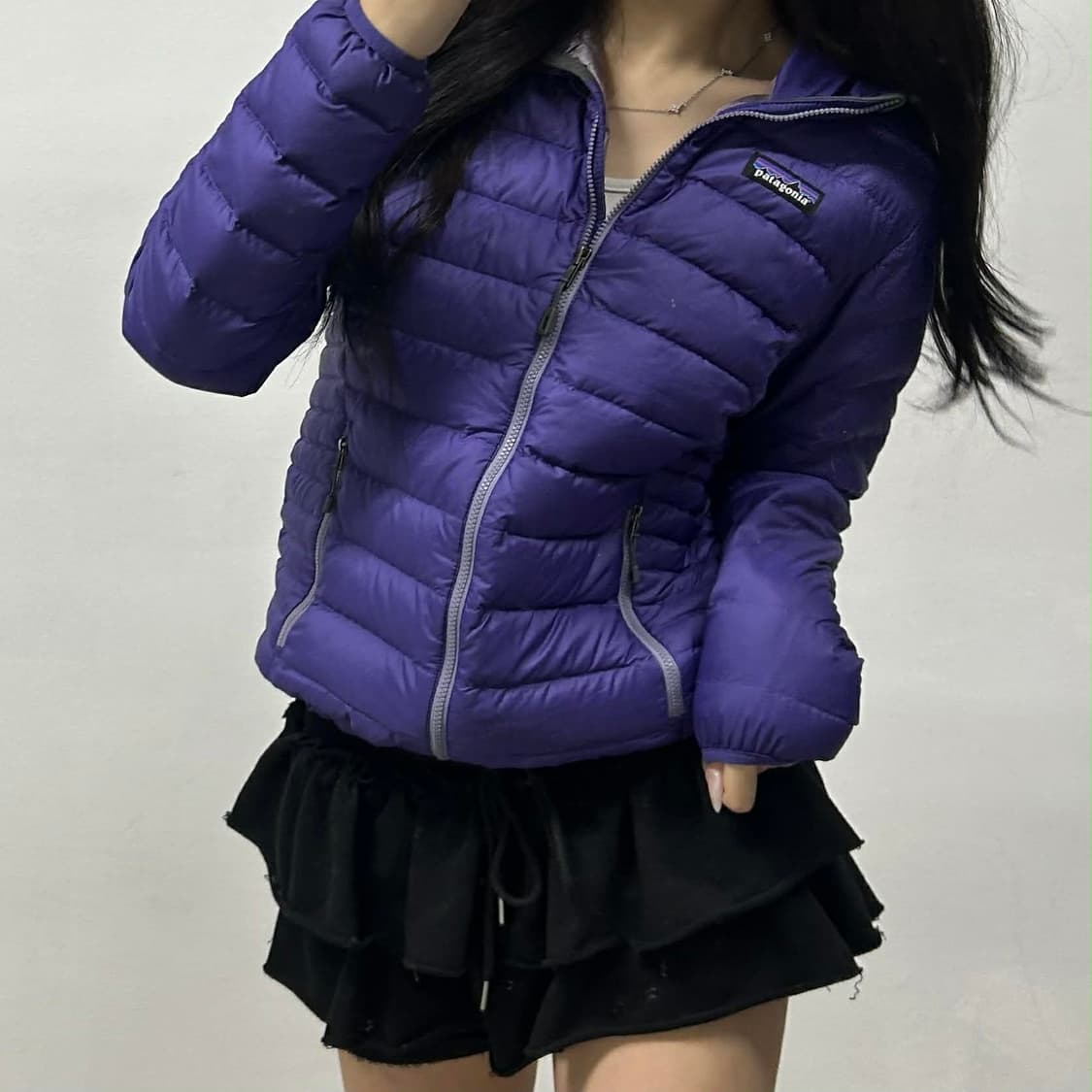 파타고니아 다운 자켓 우먼 경량패딩(S) 상품이미지2