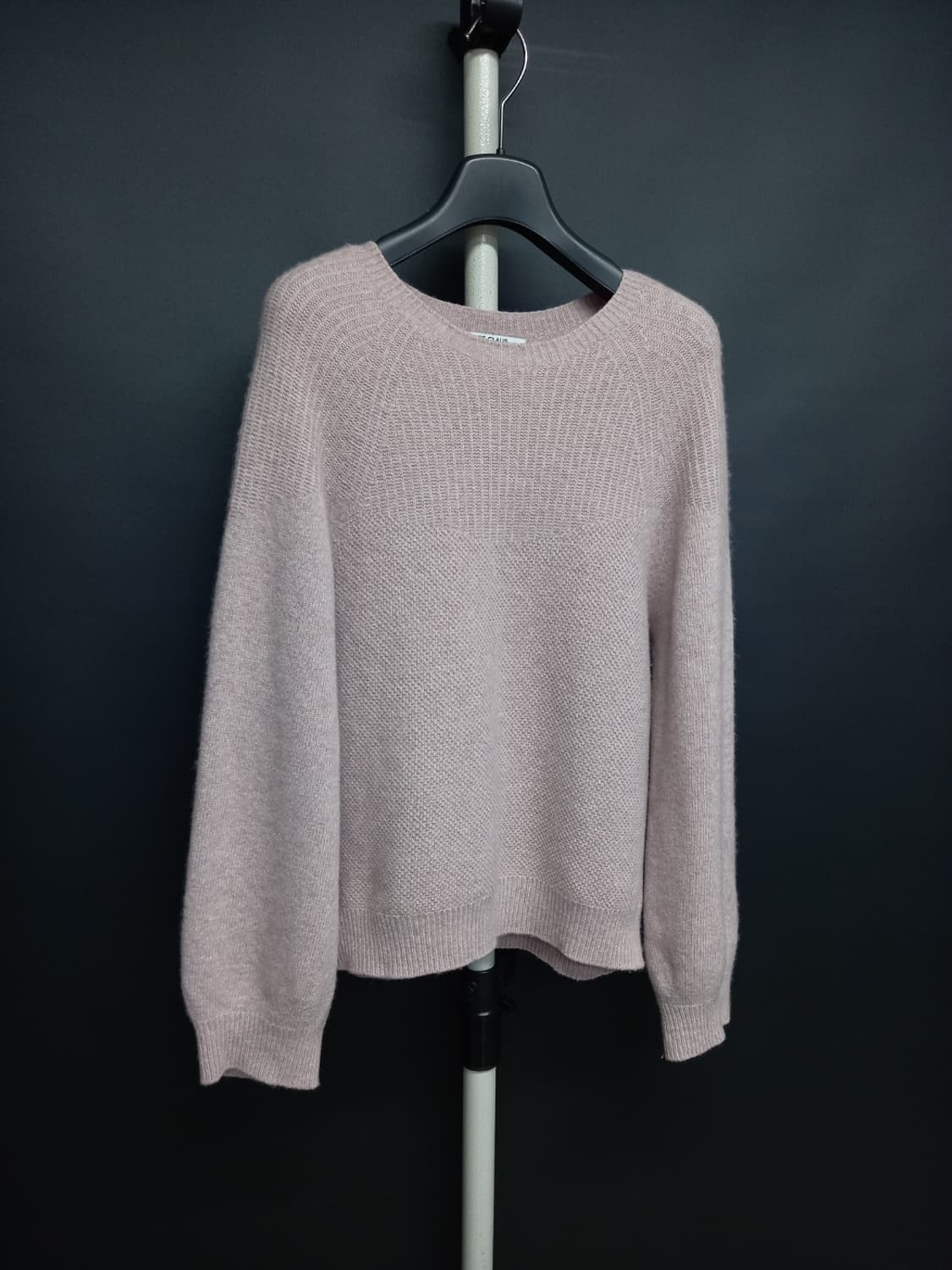 나이스클랍 춘추동 캐시미어블랜 니트블라우스 F 33-55 상품이미지3