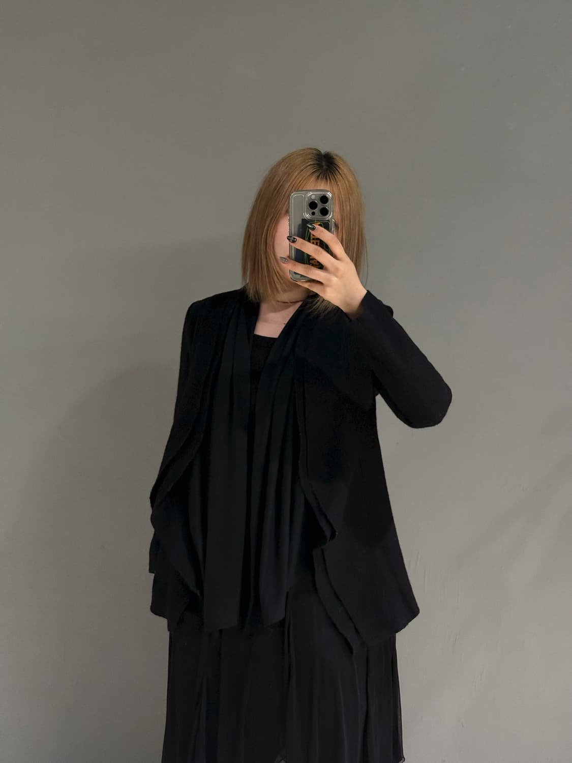 layered collar design wool jacket 상품이미지2