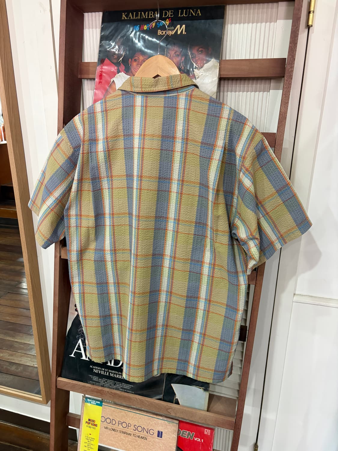 J126 00s 파타고니아 시어서커 반팔 셔츠 상품이미지5