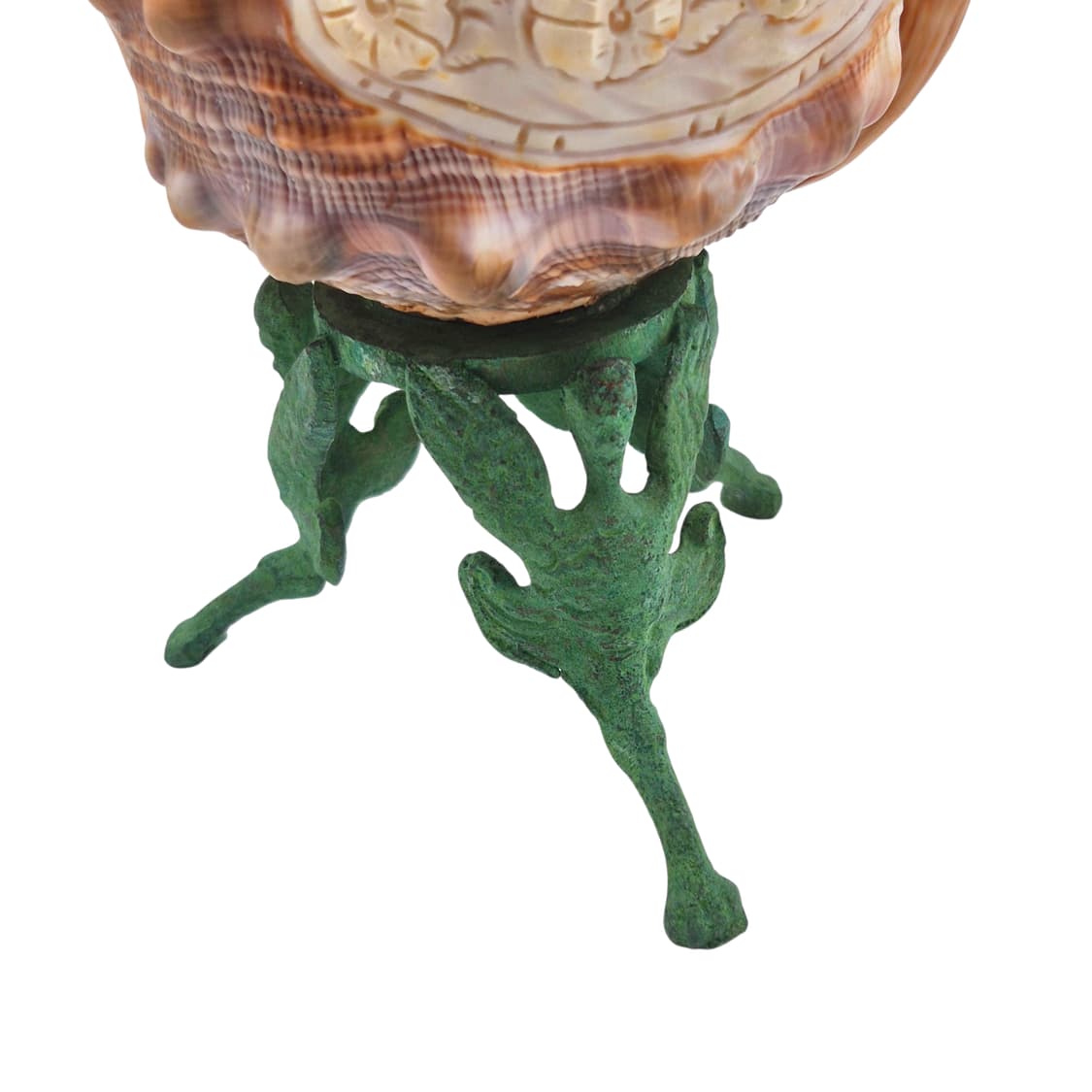 40s 이탈리아 엔틱 오리지널 조개 카메오 램프 상품이미지5