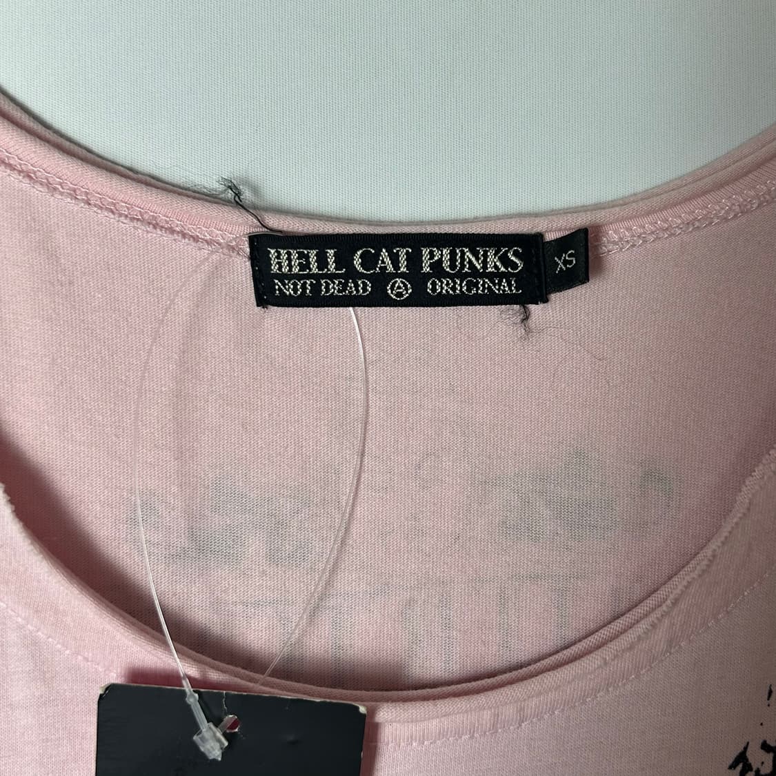 [HELL CAT PUNKS] 헬캣펑크스 펑크 반팔티셔츠(새상품) 상품이미지5