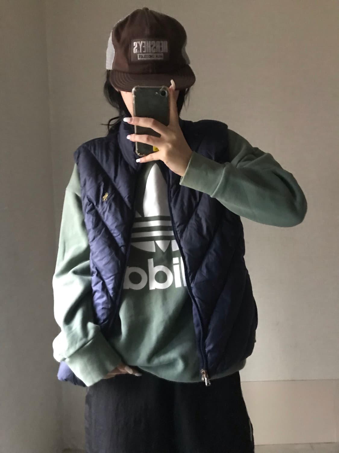 폴로 네이비 패딩조끼 상품이미지3