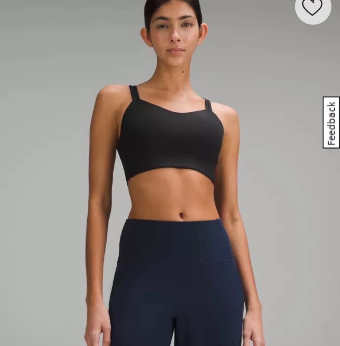 룰루레몬 서포트 브라 4사이즈입니다. 상품이미지2