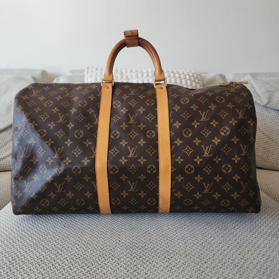 상태최상 루이비통 키폴 55 보스턴백 모노그램 여행가방 상품이미지2