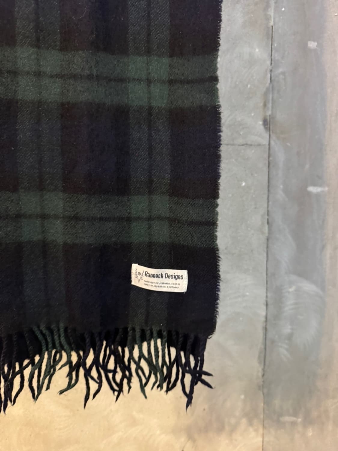 RANNOCH DESIGNS 블랙와치 램스울 머플러 상품이미지10