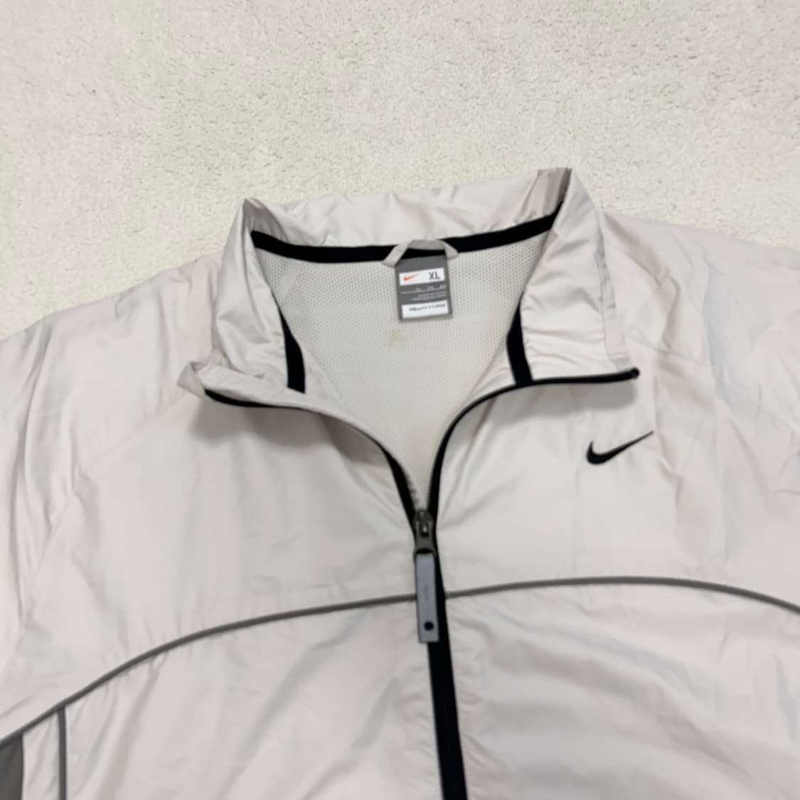 Nike 00’s cream beige windbreaker 상품이미지5