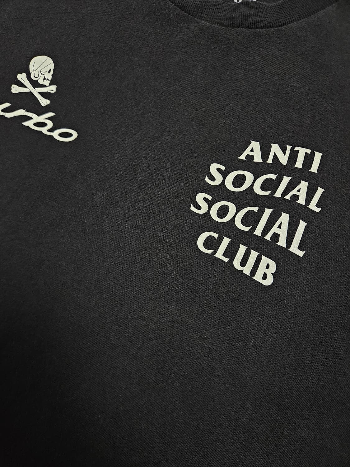안티소셜클럽 네이비후드 반팔티 상품이미지9
