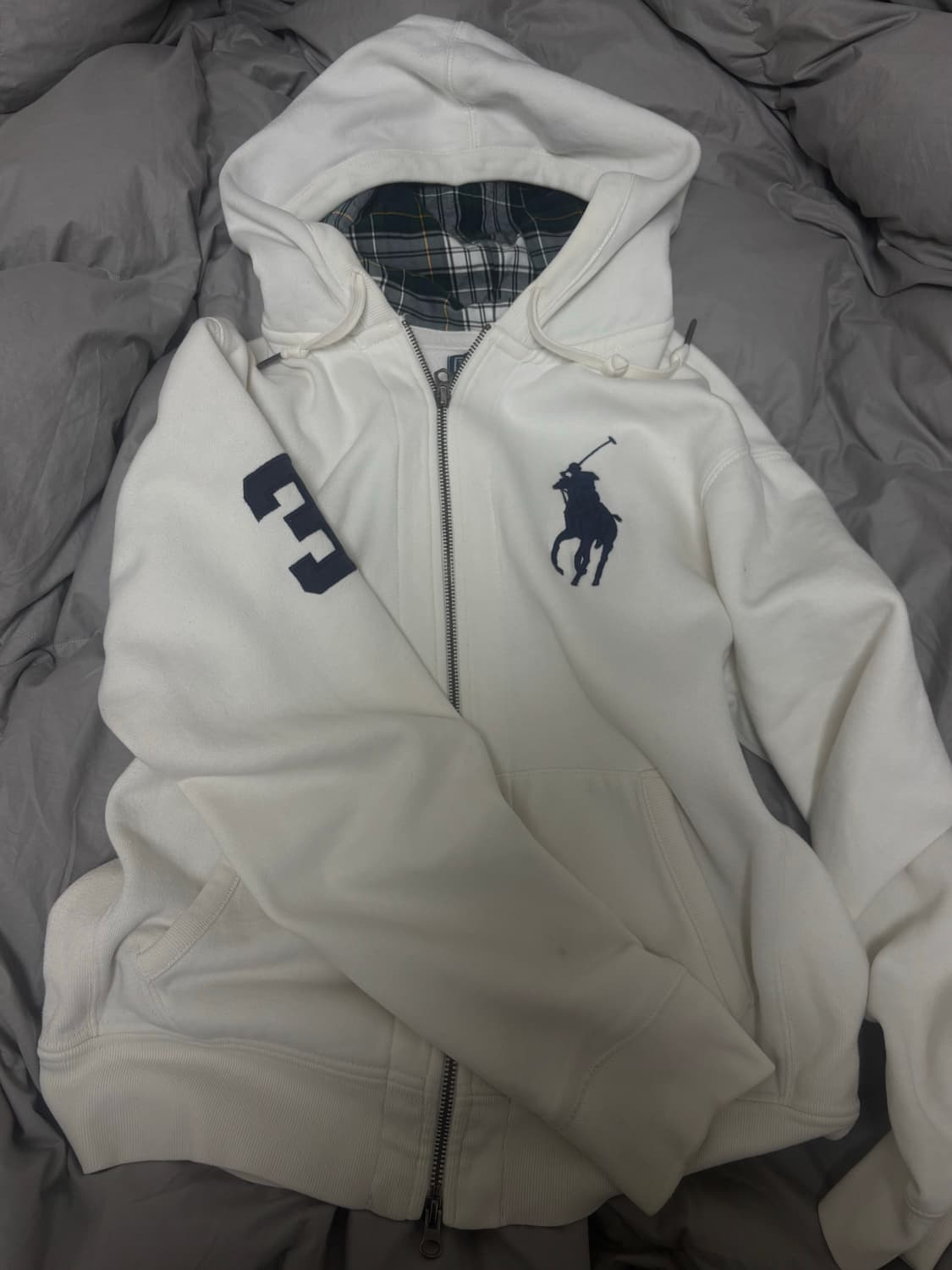 폴로 빅포니 후드집업 팔아요 상품이미지1