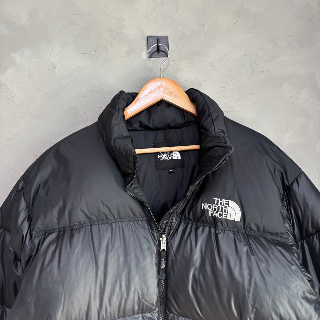 노스페이스 700 눕시 구스다운 패딩 블랙 상품이미지2