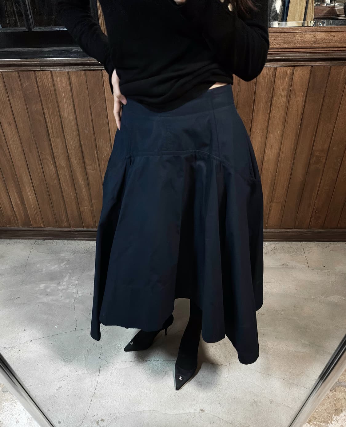 BOTTEGA VENETA 22aw cotton flare skirt 상품이미지3
