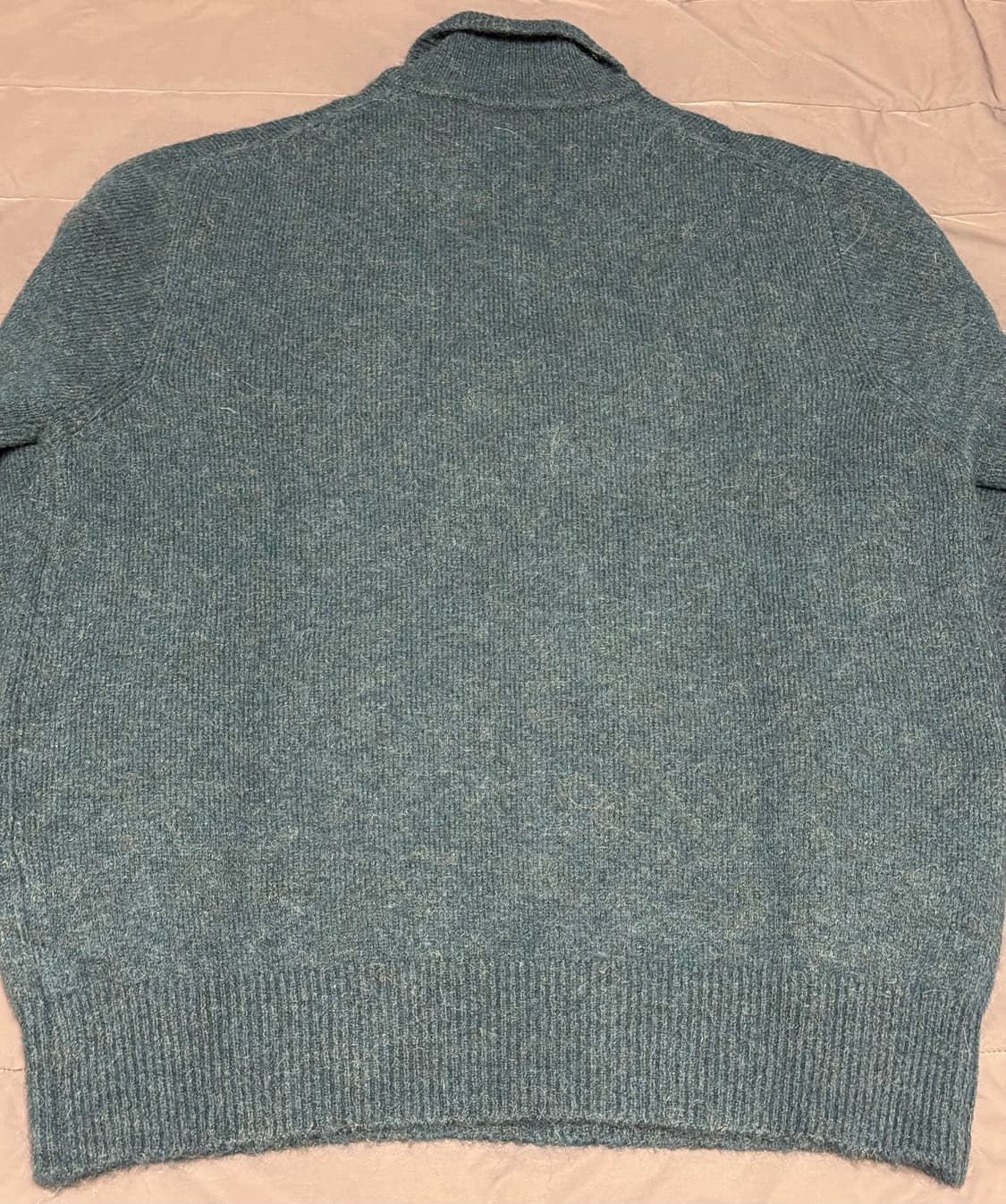 유스 오버사이즈 니트 블루 상품이미지9