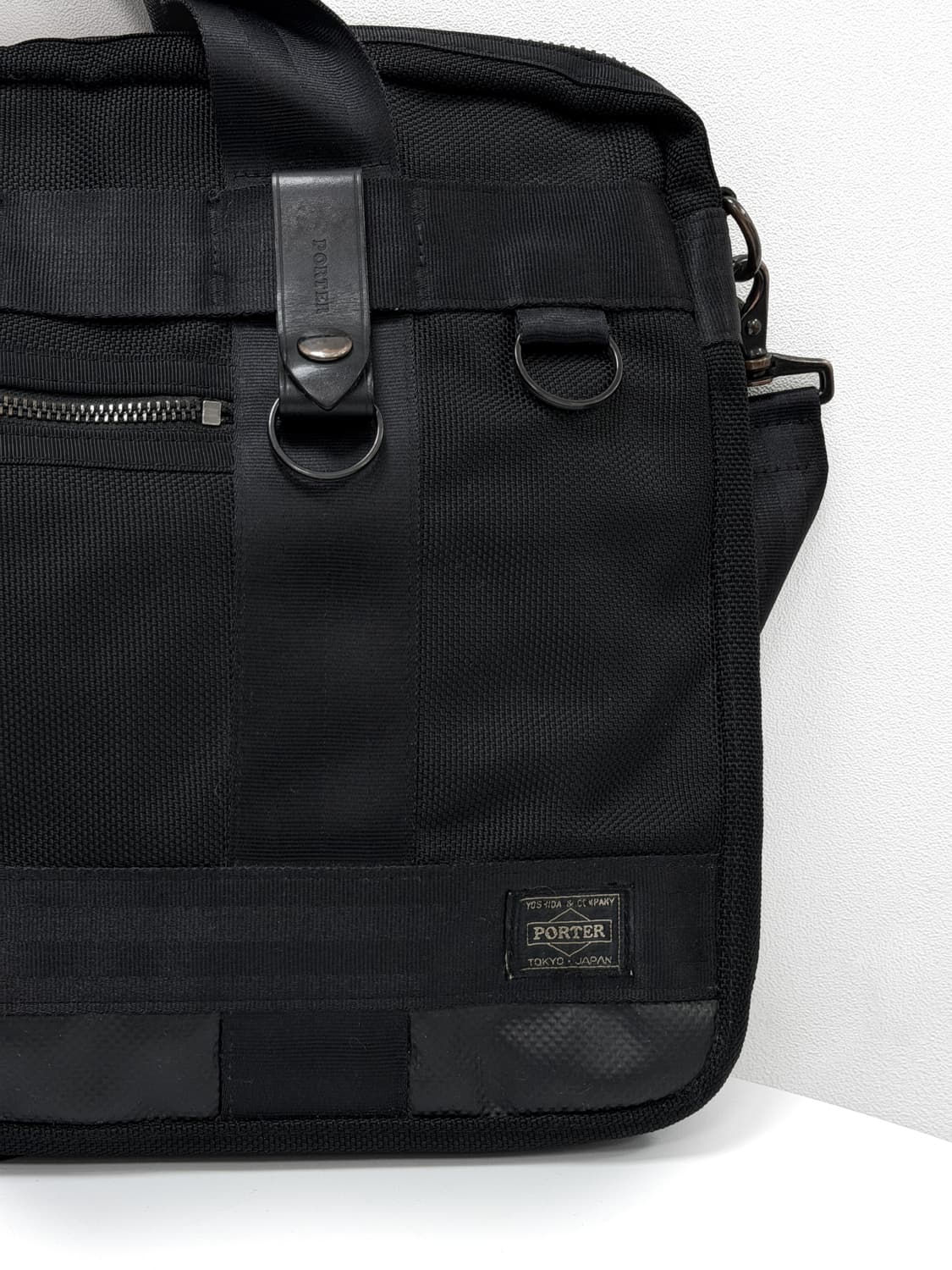 포터 블랙 나일론 브리프케이스 상품이미지2