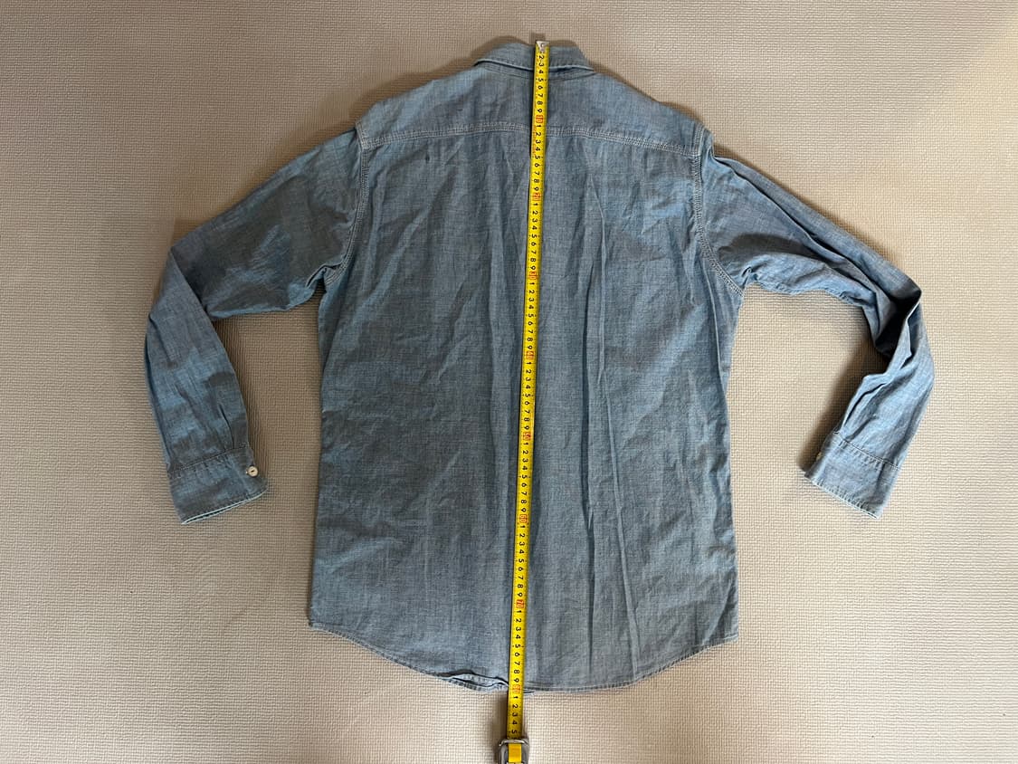 무료배송 - 유니클로 긴팔 워크셔츠(연청) L 상품이미지6