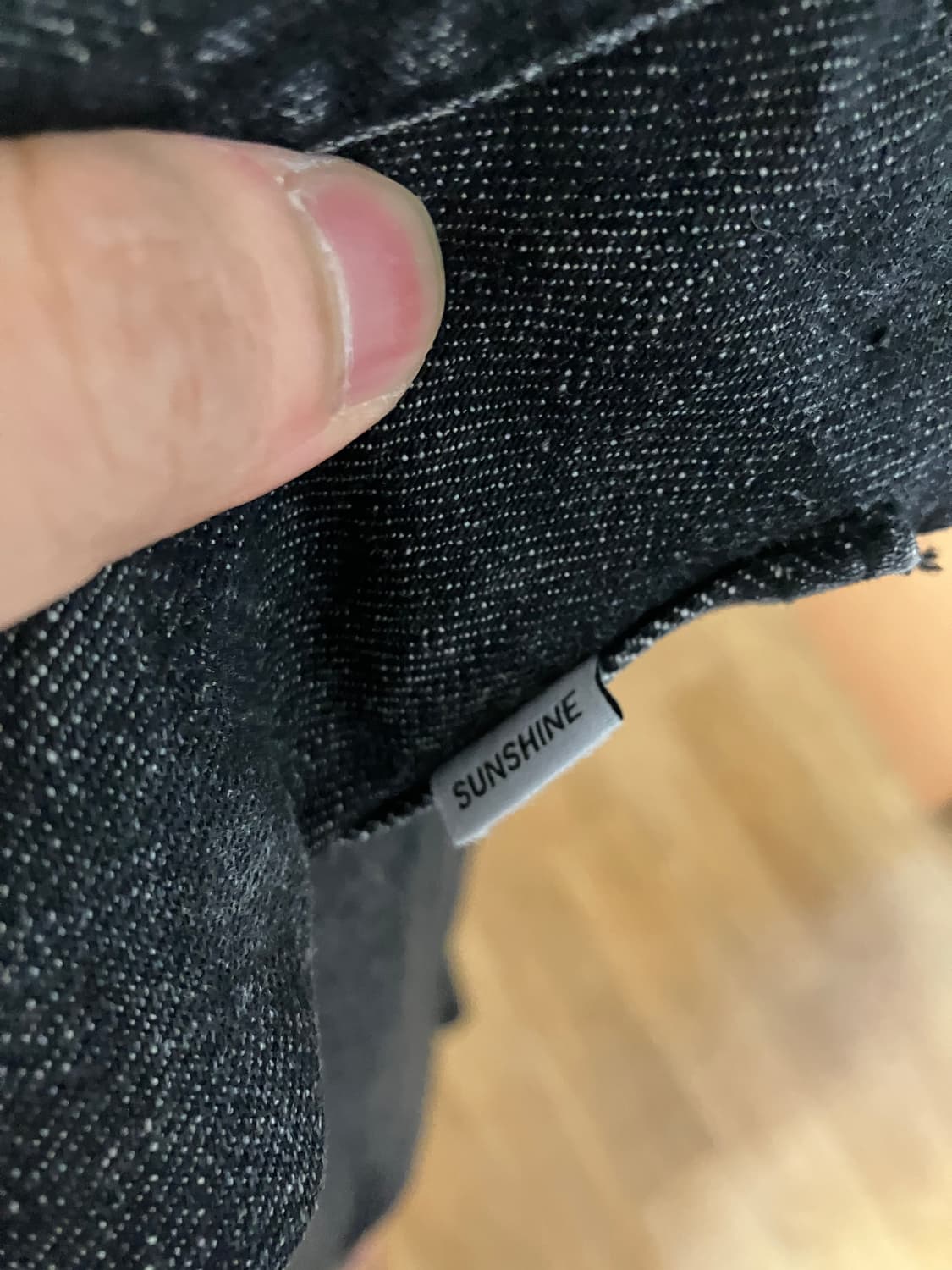 유스 흑정 데님 팬츠 상품이미지4