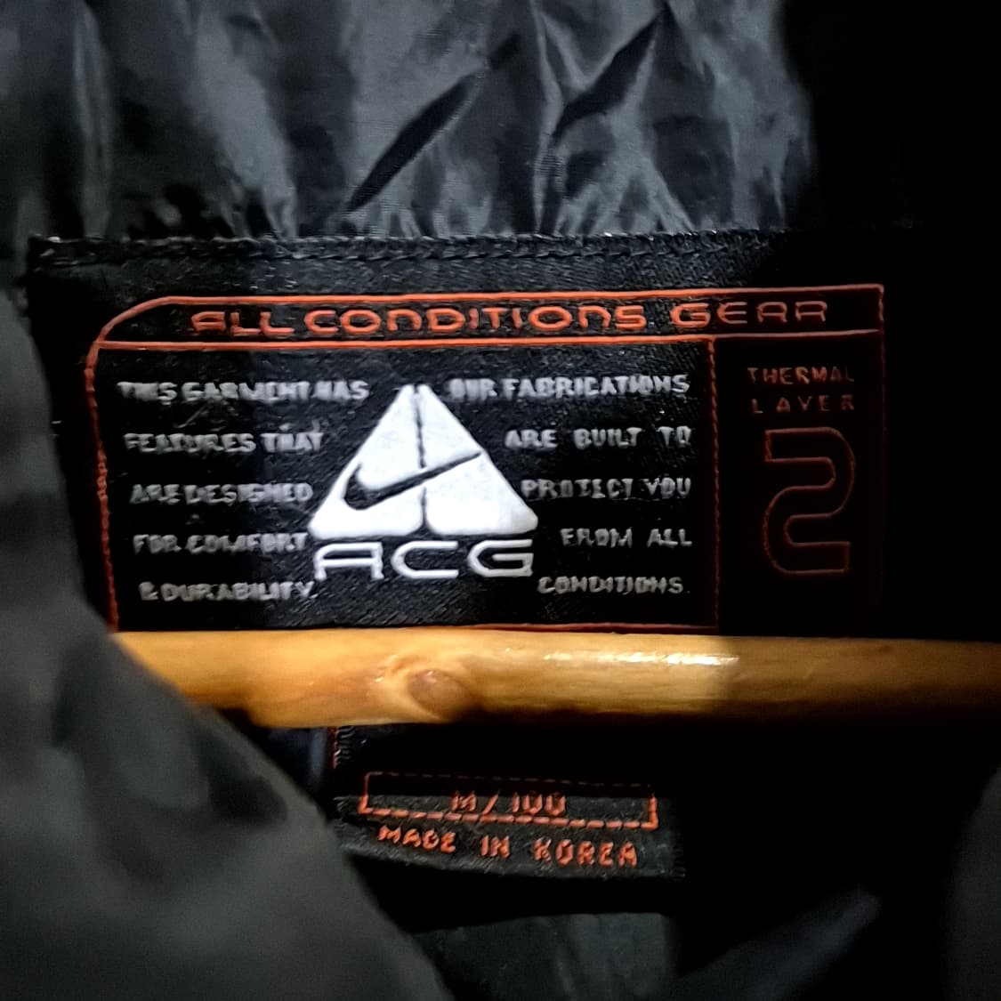 Nike 나이키acg 90's 립스탑 패딩 조끼 상품이미지6