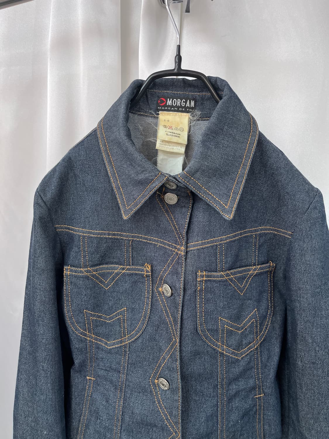 MORGAN y2k denim jacket  상품이미지2