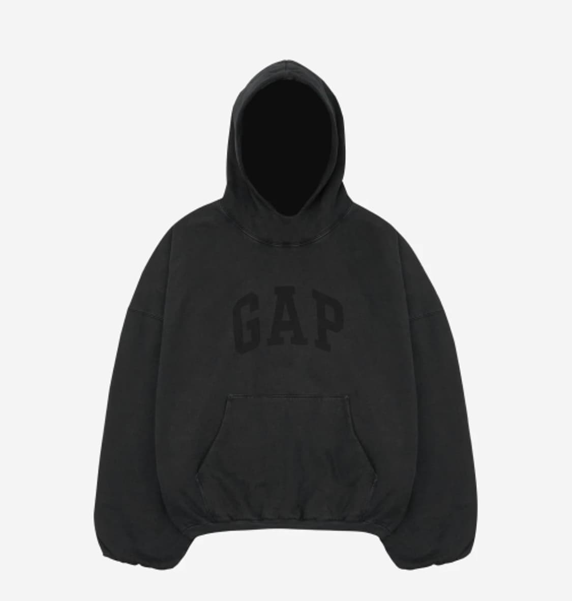 도브후드 워시드 블랙 상품이미지1