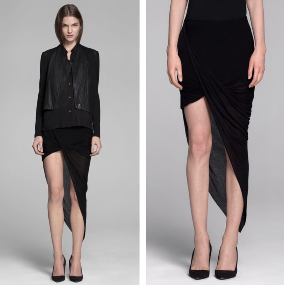 헬무트랭 asymmetrical skirt 상품이미지4