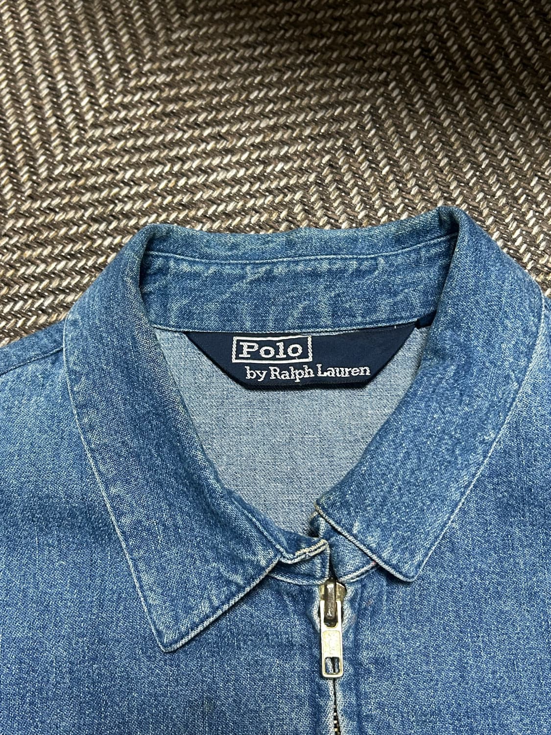 [95] 남녀공용 폴로 랄프로렌 데님 집업 블루종 자켓 상품이미지5