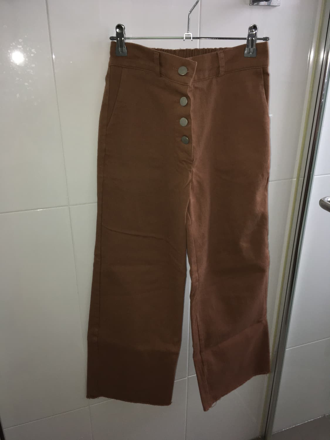 하이웨스트 코튼팬츠 상품이미지1