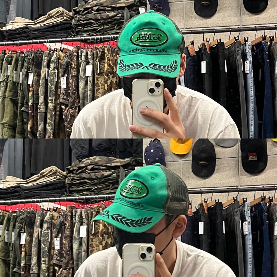 빈티지 본더치 매쉬 볼캡 상품이미지6