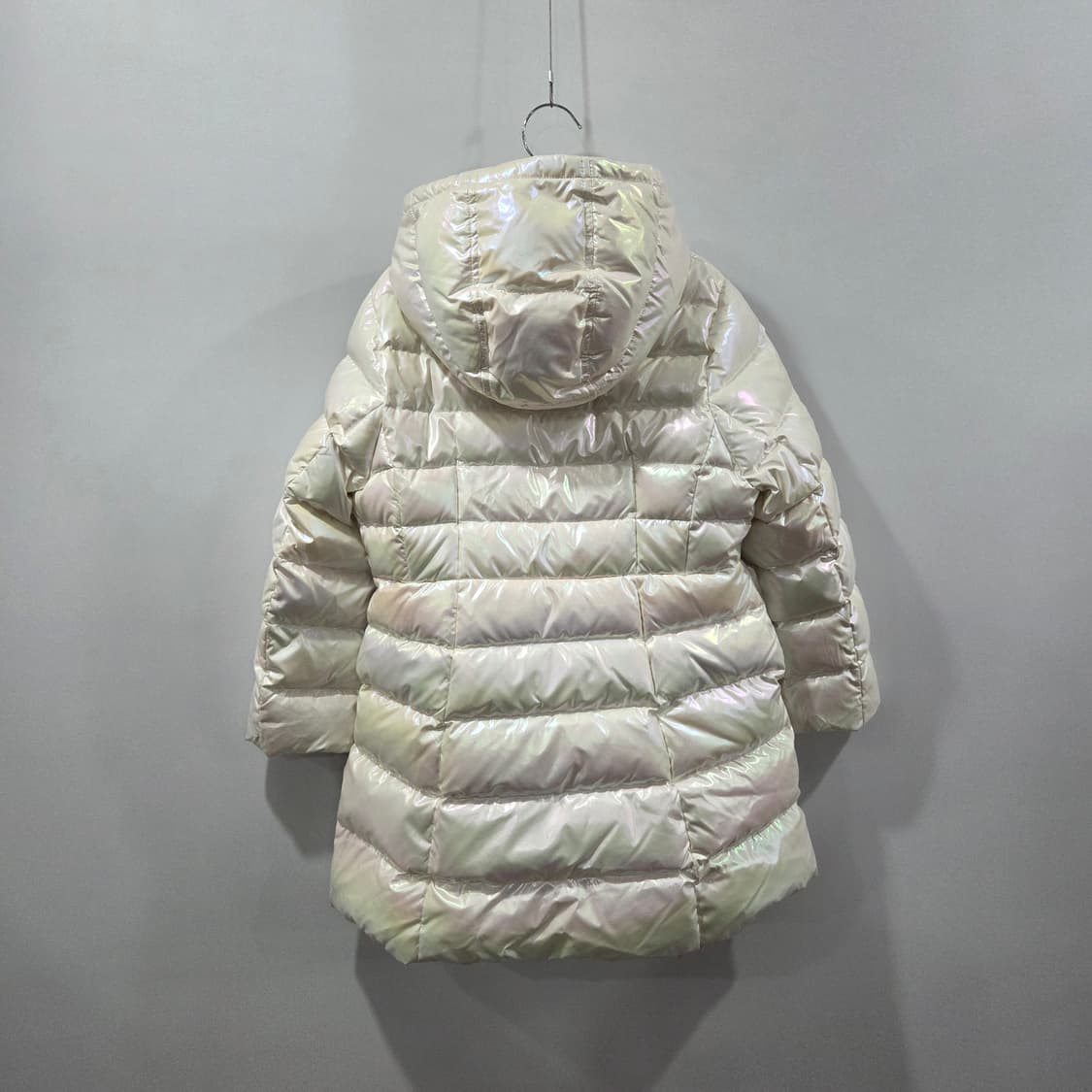 베네통 키즈 구스다운 롱패딩 130/7/8 상품이미지5