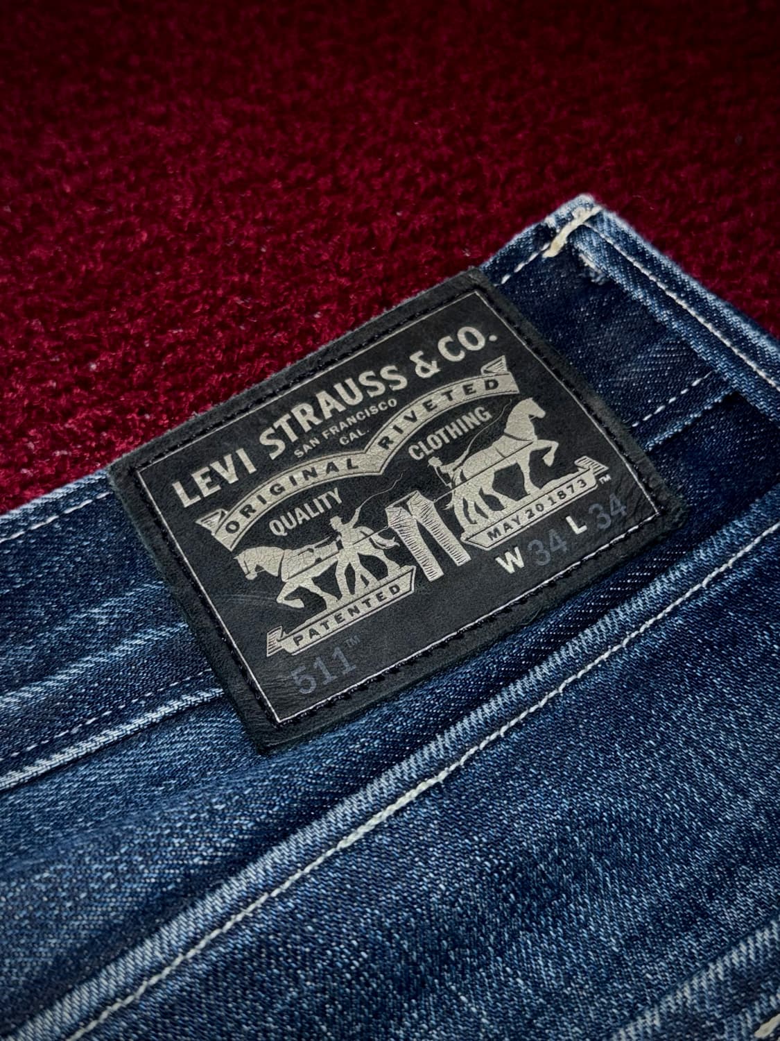 리바이스 511 청바지 W34 L34 상품이미지7