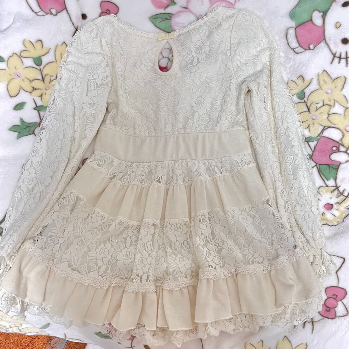 리즈리사 레이스 미니 원피스 라떼갸루히메갸루핀터레스트 상품이미지7