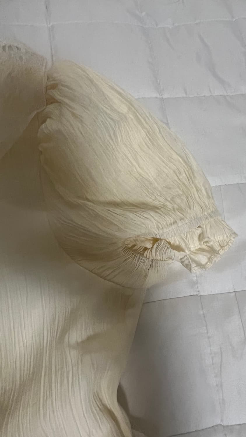 빈티지 레이스 원피스 드레스 아이보리 상품이미지7