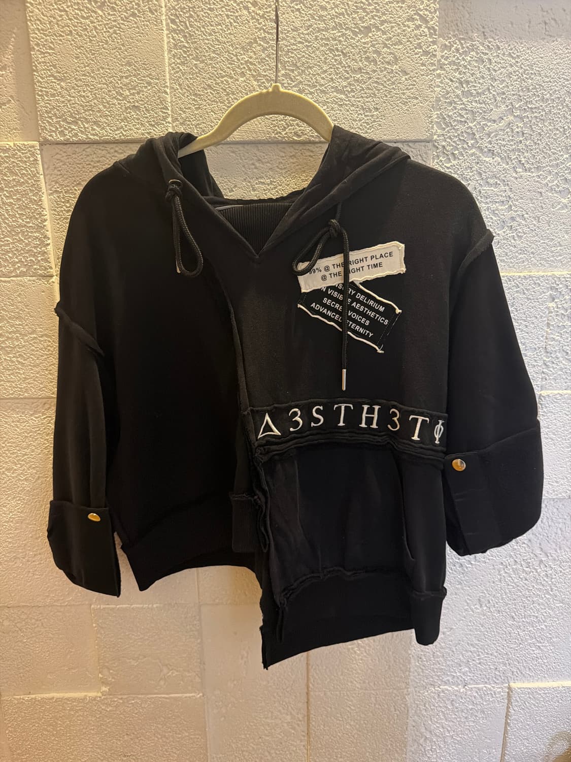 디젤 언발란스 후드티 상품이미지1