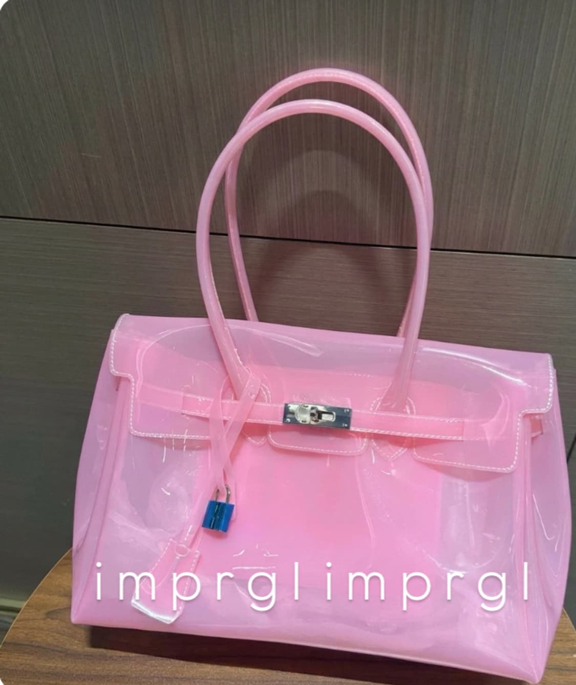 🪼공구 5/17까지) 유광 젤리 버킨백 jelly birkin bag✨ 상품이미지3