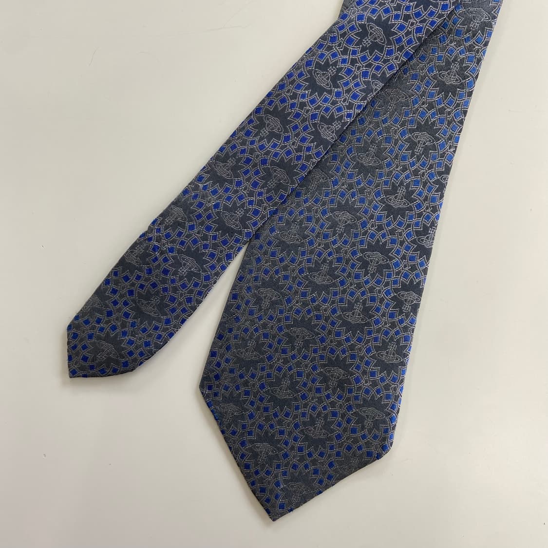 비비안웨스트우드 모노그램 정품 명품 넥타이(Vivienne) 상품이미지1