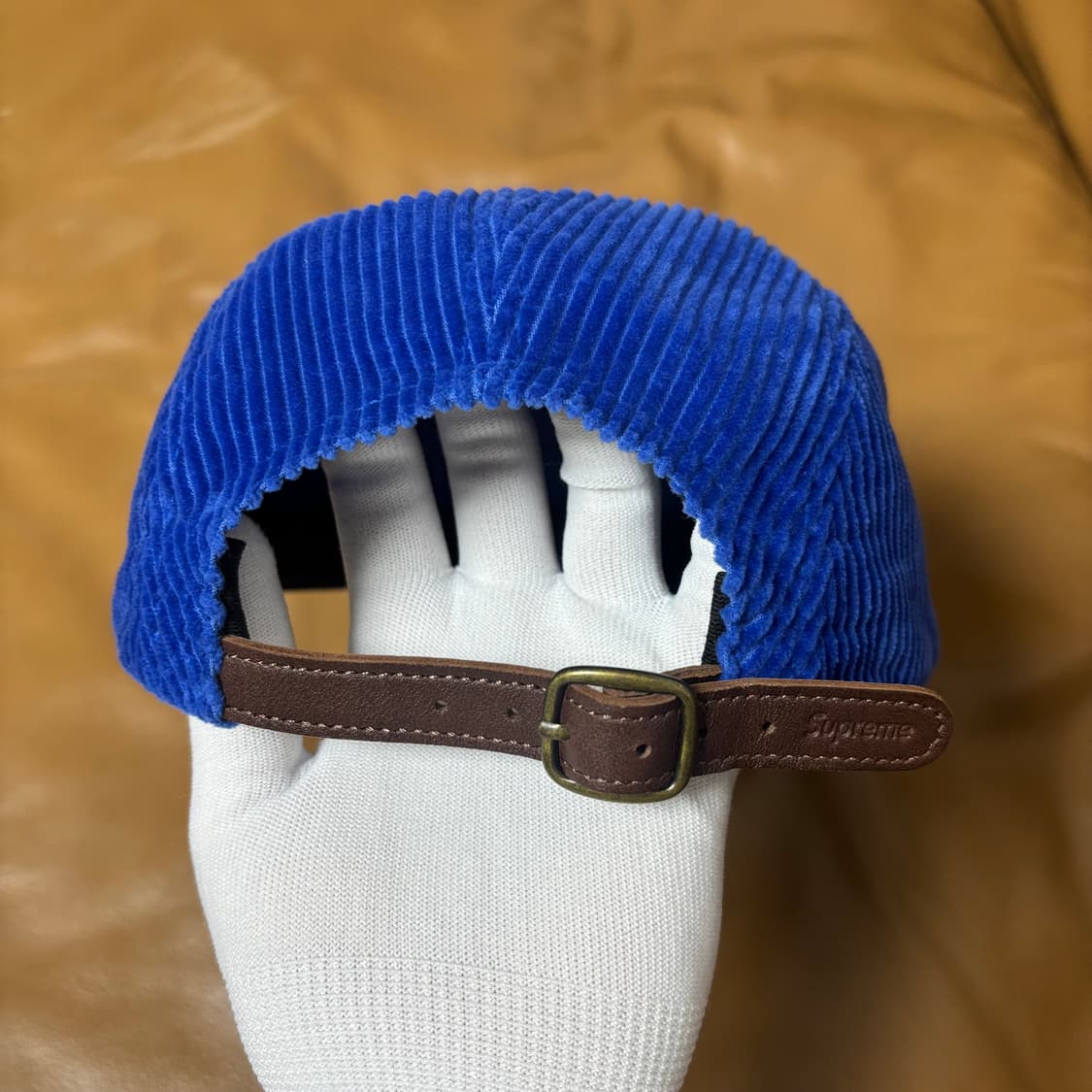 슈프림 캠프캡 모자 박스로고 24fw 코듀로이 로얄 상품이미지8