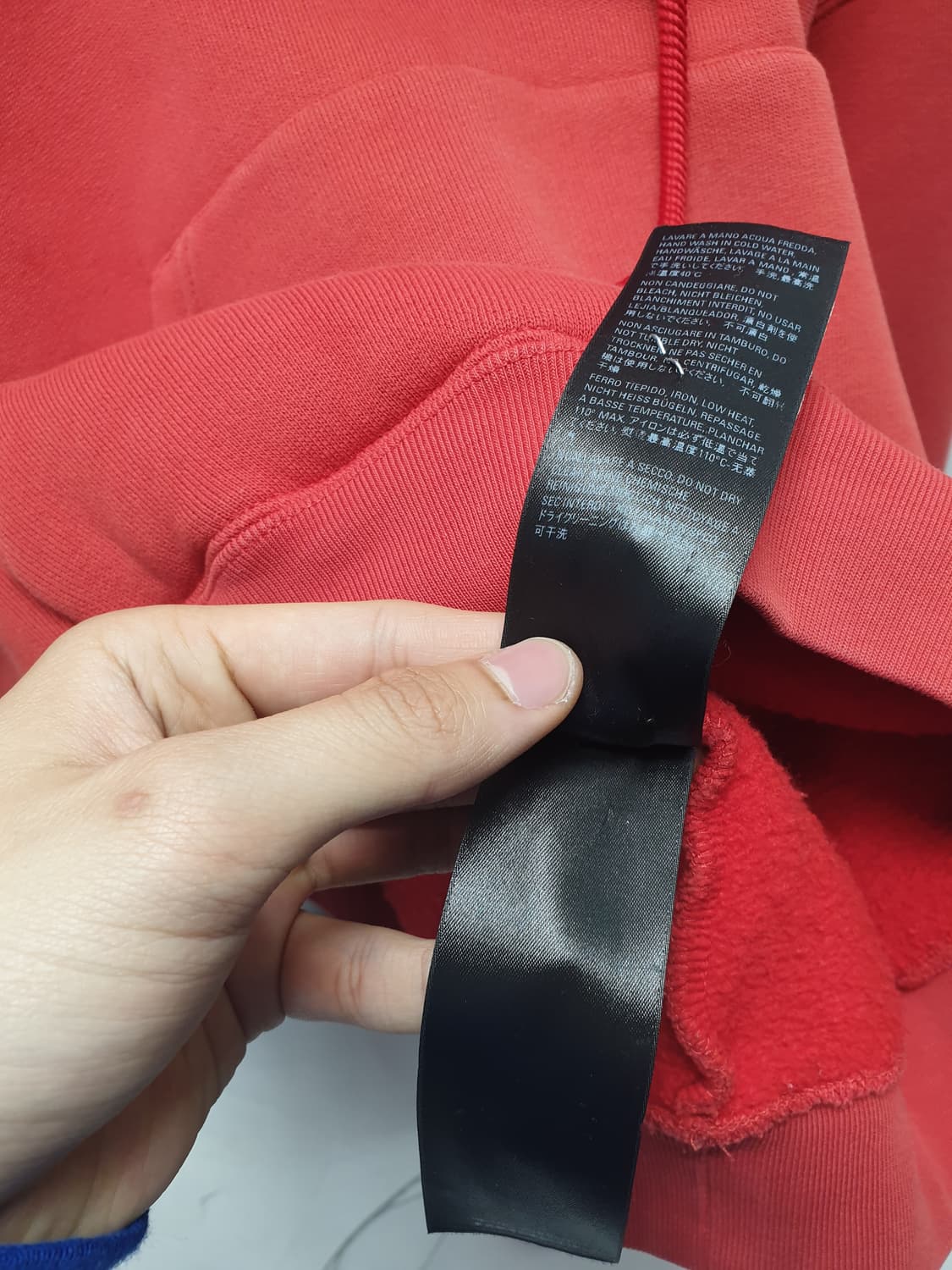 발렌시아가 레드 로고 후드티 2사이즈 상품이미지7