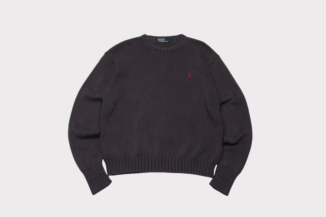 [L] 폴로 랄프로렌 워시드 코튼 니트 상품이미지1