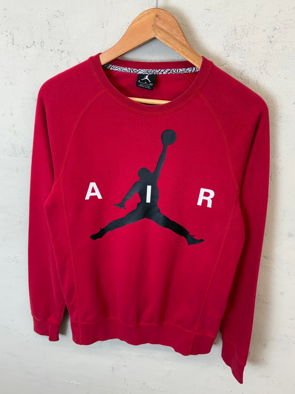 나이키 에어조던 빅로고 맨투맨 레드 상품이미지4