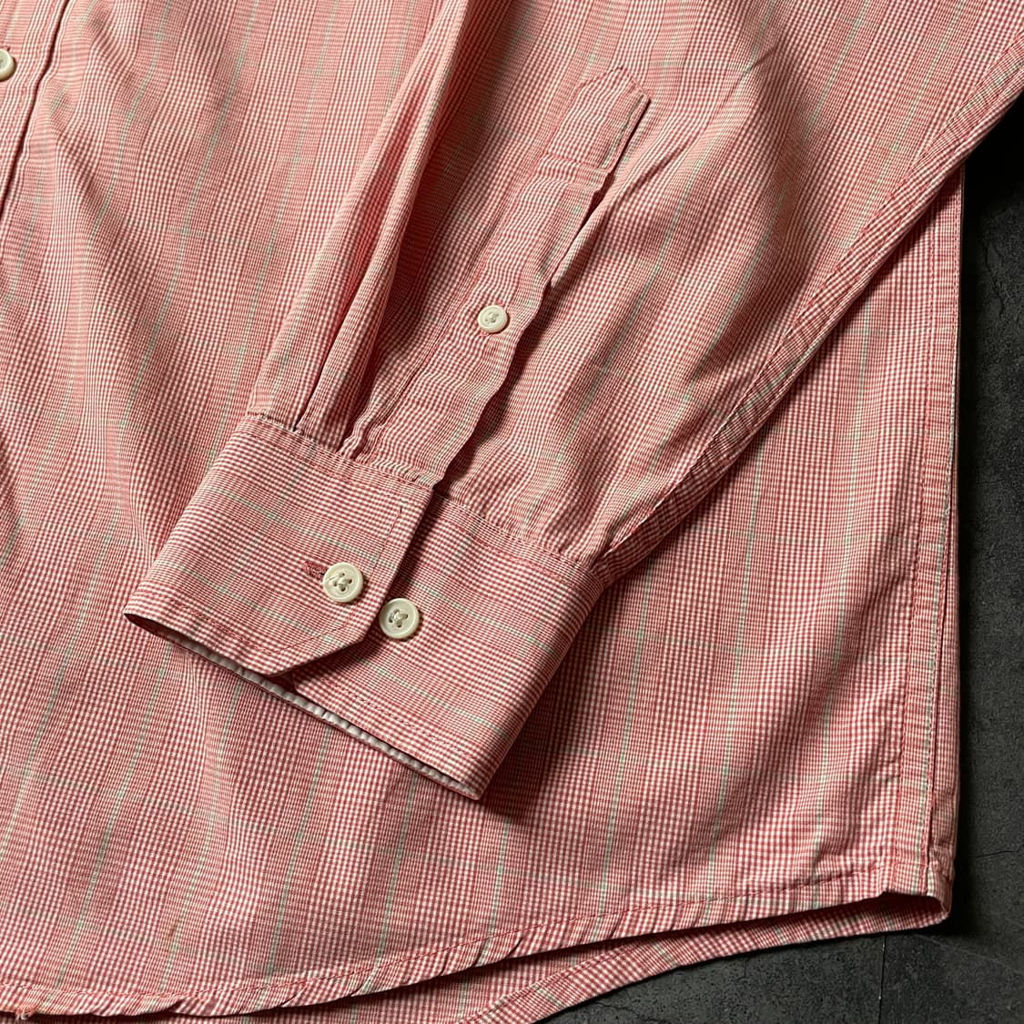 IZOD 아이자드 빈티지 다운버튼 체크셔츠 A00552 상품이미지6