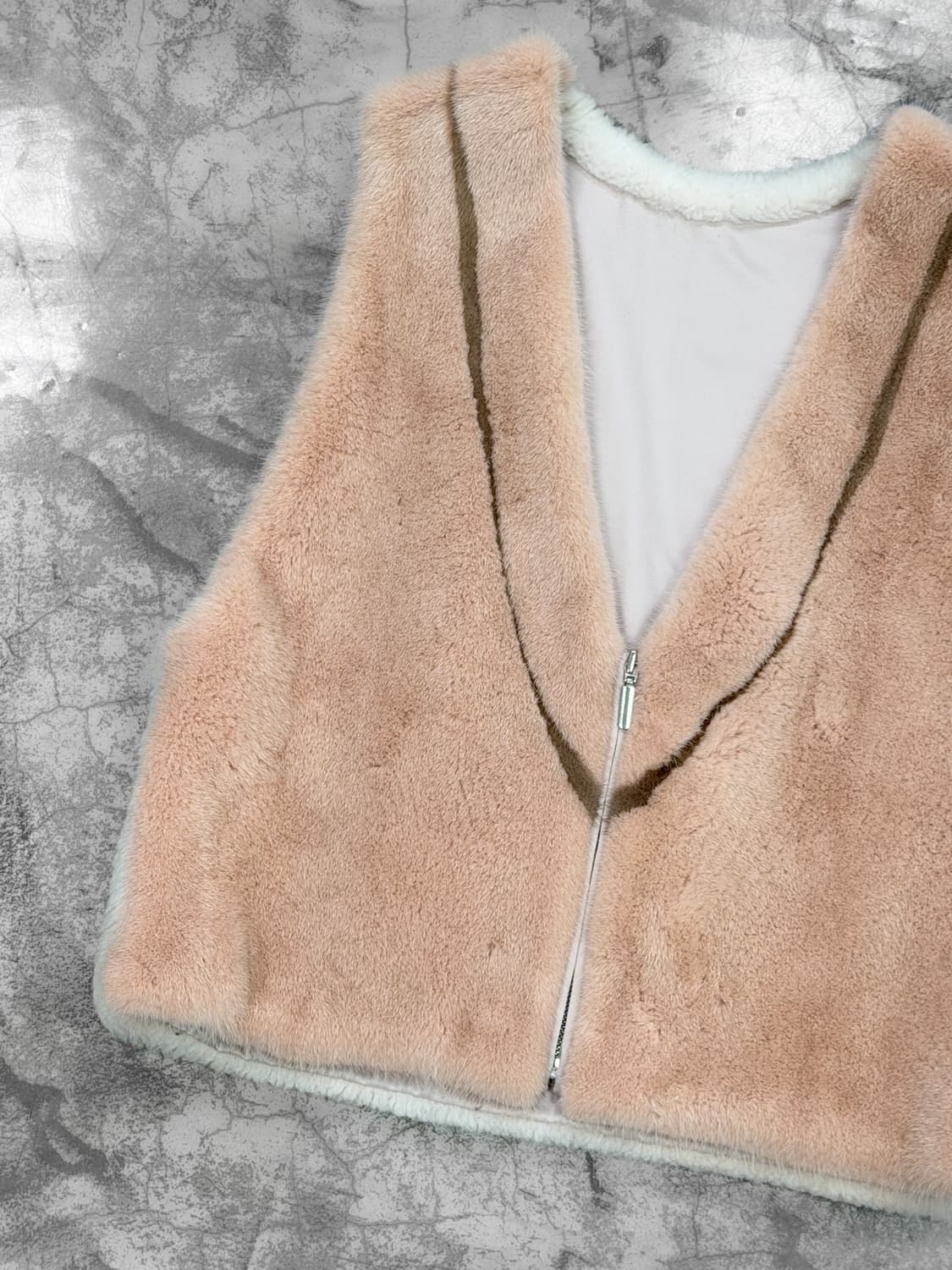 코펜하겐 퍼 플래티넘 밍크 & 시어링 콤비 베스트 상품이미지2