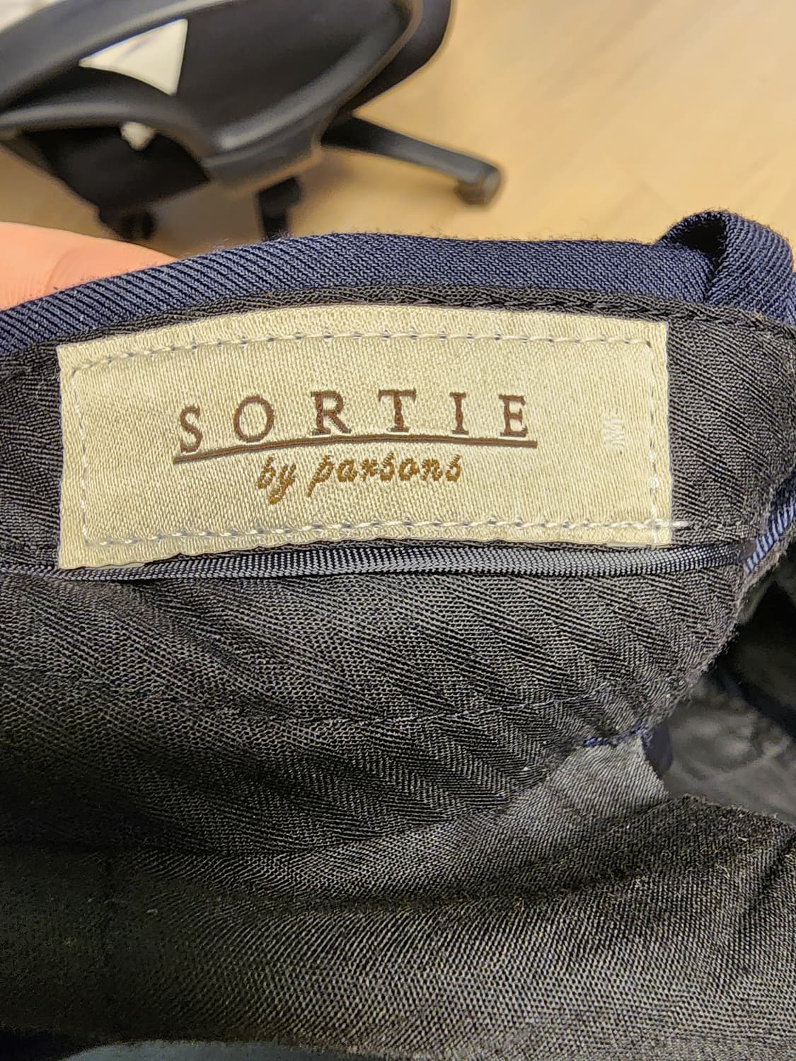 (34)솔티(sortie) 네이비 슬랙스 상품이미지3