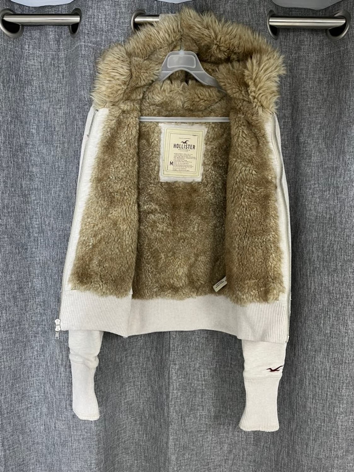 홀리스터 울프죠 후드 집업/#3424 상품이미지3