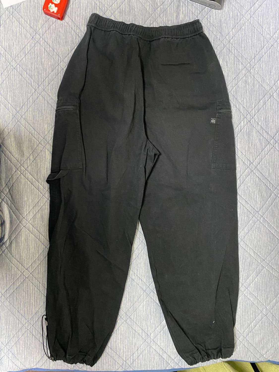 미스치프 배기 카고 팬츠 블랙 S 상품이미지2