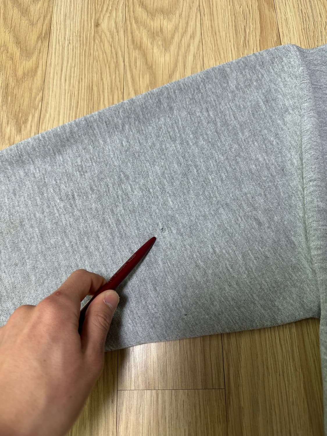 90s 빈티지 러셀 후드집업 그레이 L 상품이미지8