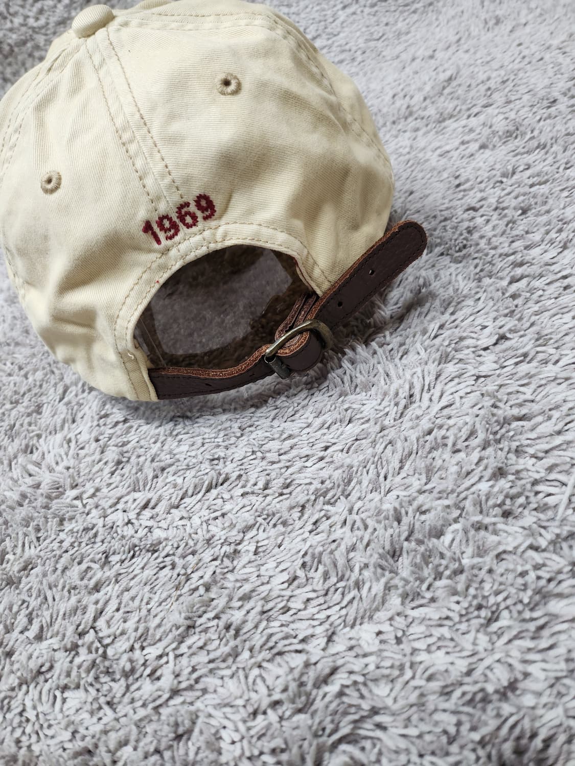 빈티지 GAP 베이지색 볼캡 (1969) 새제품급 상품이미지4