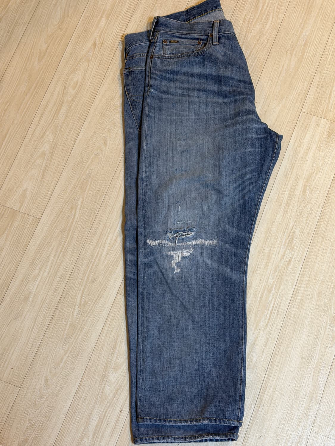 폴로 랄프로렌 클래식핏 디스트레스트 진 38 상품이미지6