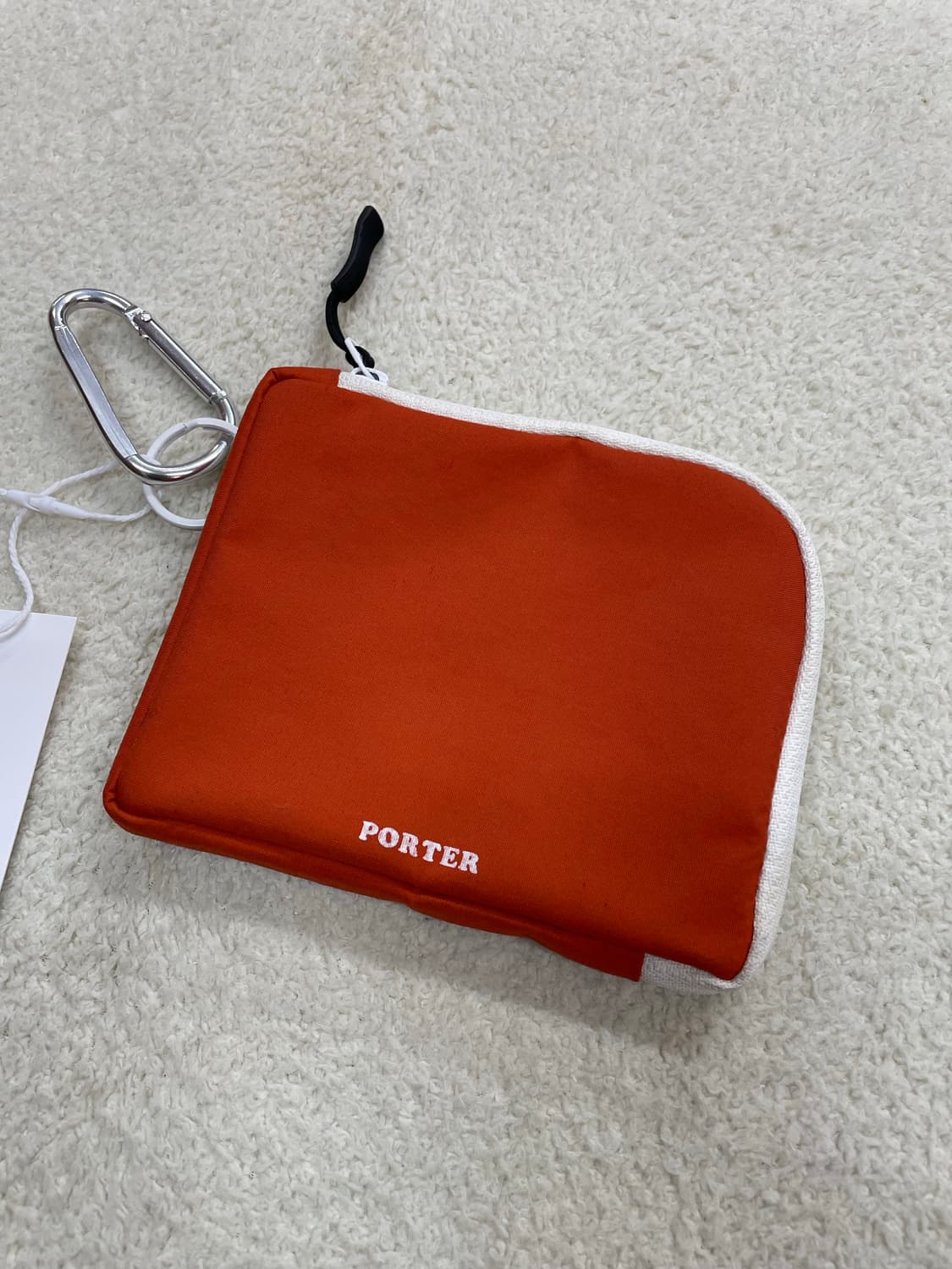 포터 카드및 동전 지갑 주황 porter 상품이미지5