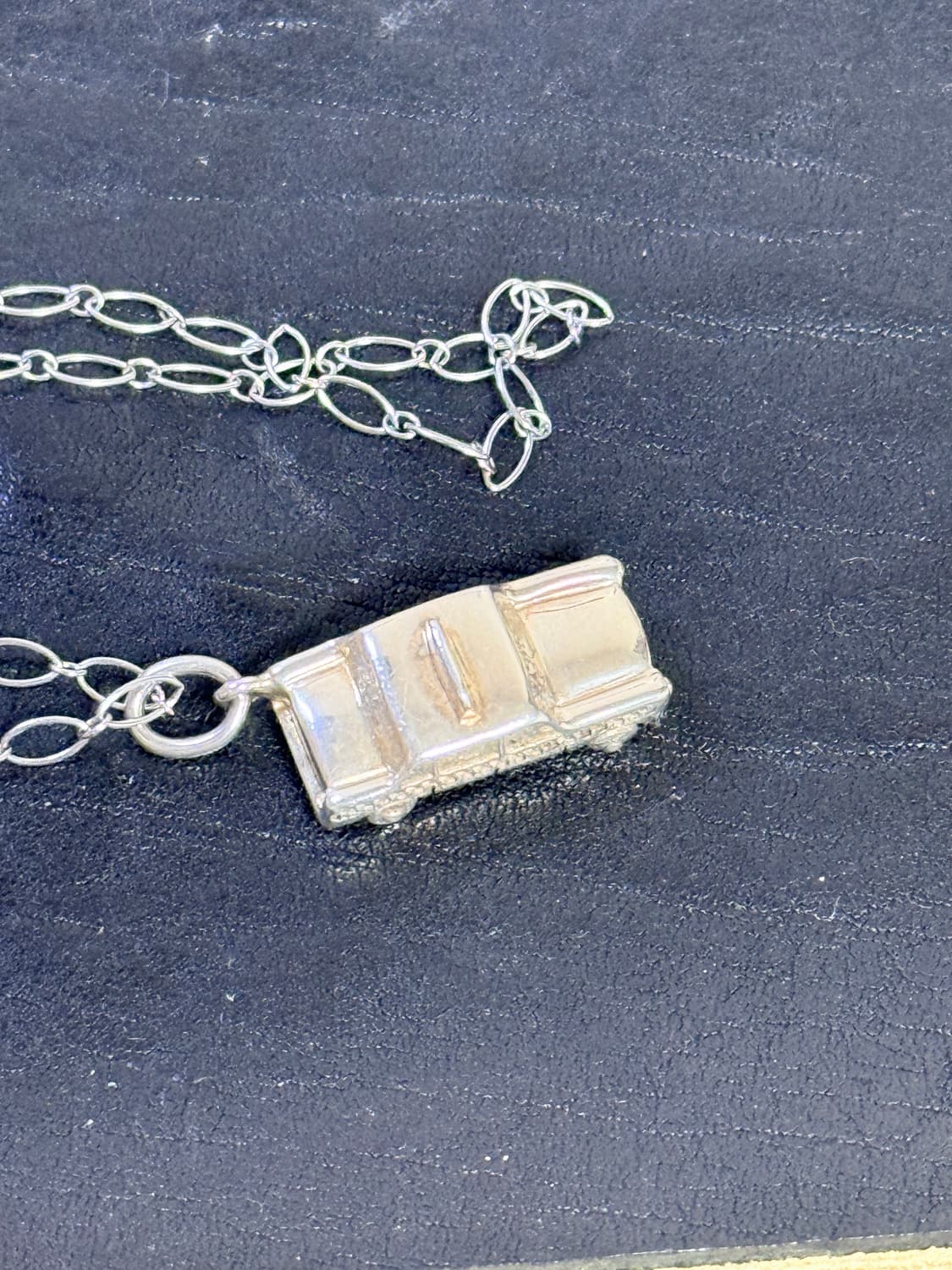 올드 티파니앤코 실버 택시 펜던트 및 체인 빈티지 상품이미지3